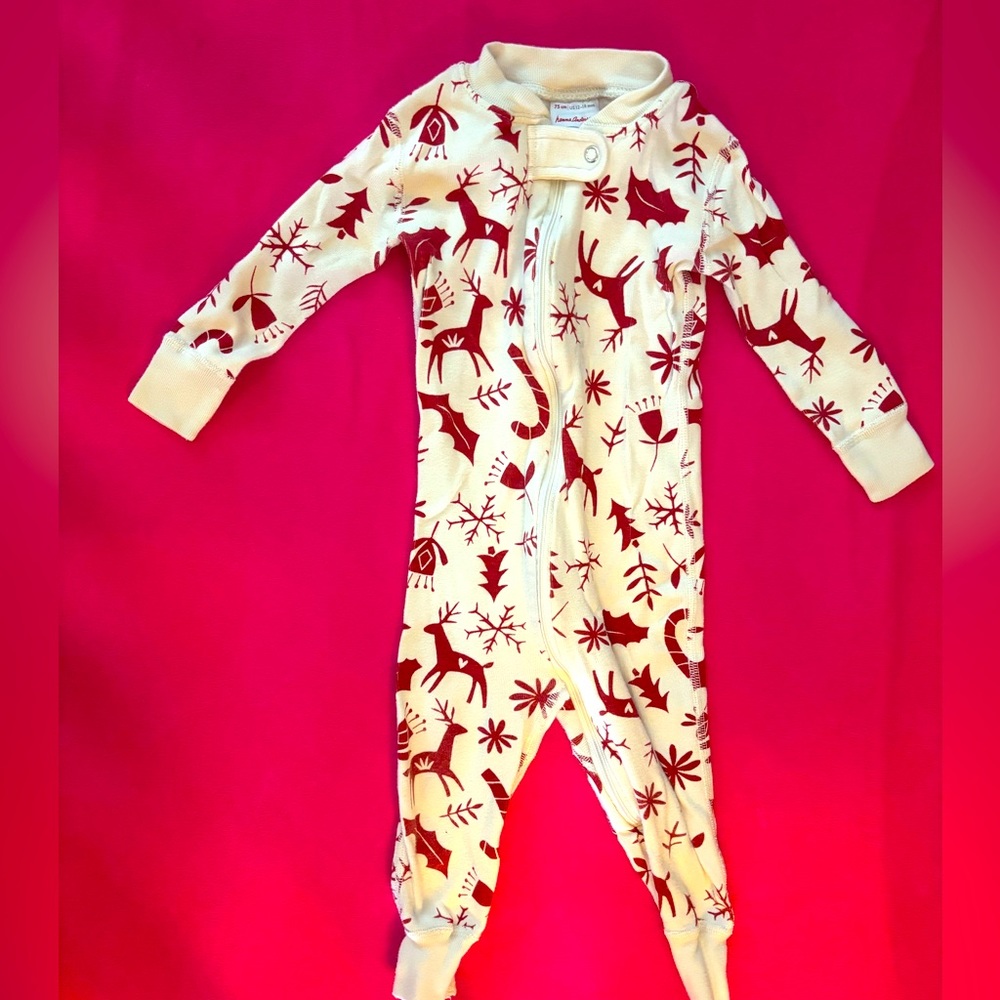 Hanna Andersson Christmas Pajamas - 18M